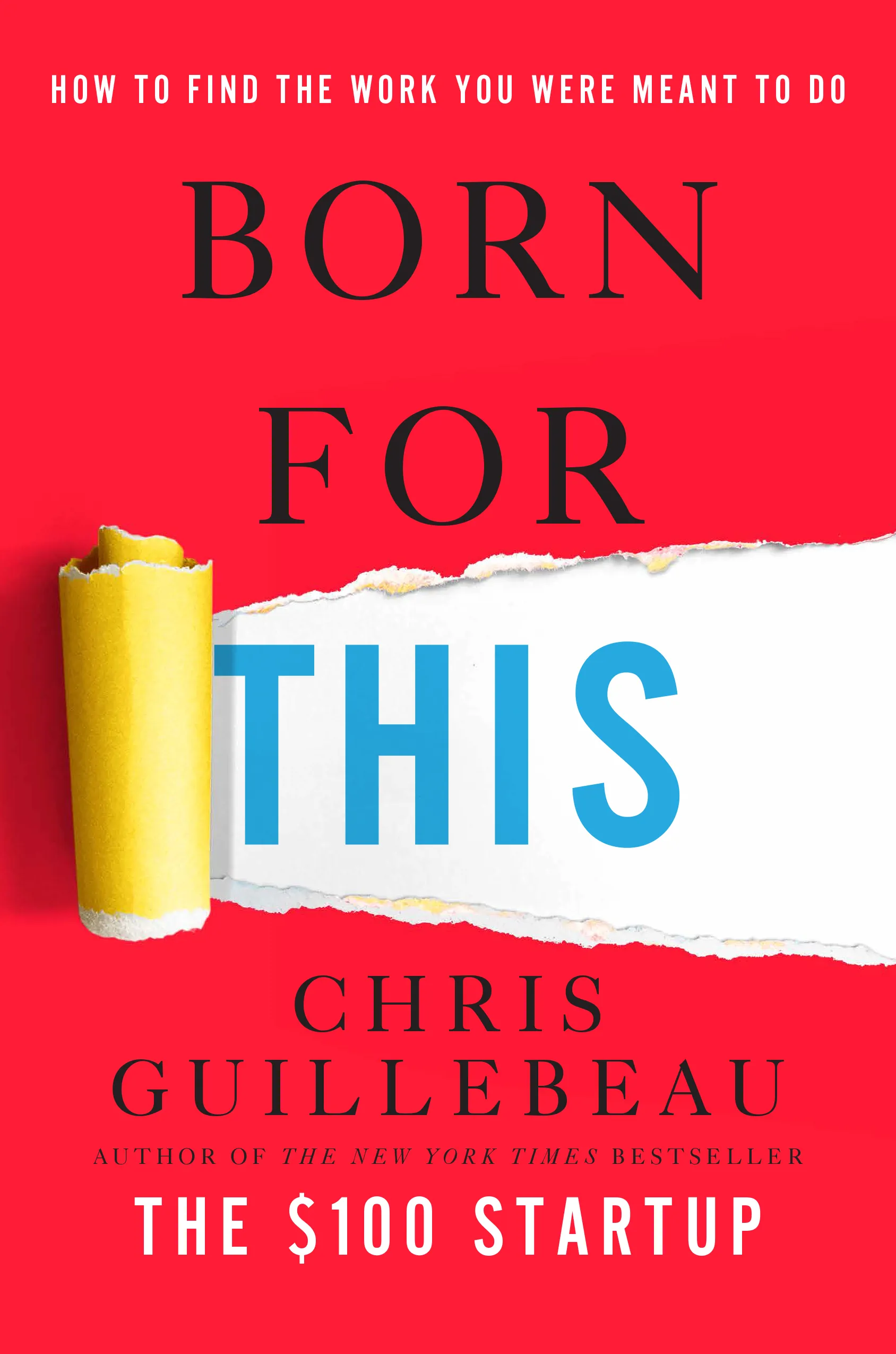 Cover of Born for This by Chris Guillebeau